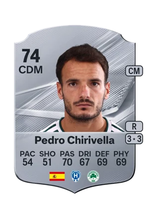 Pedro Chirivella 74 CDM