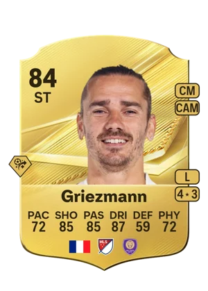 Griezmann 84 ST