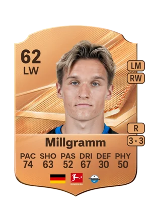 Millgramm 62 LW