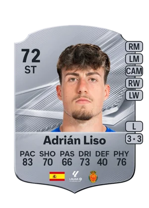 Adrián Liso 72 ST