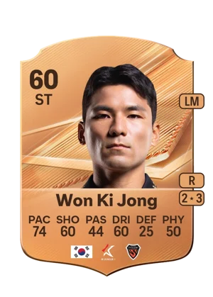 Won Ki Jong 60 ST
