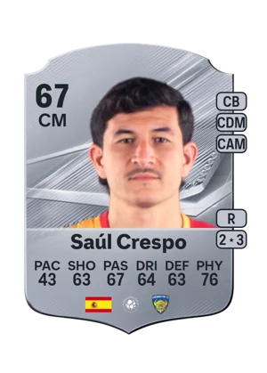 Saúl Crespo 67 CM