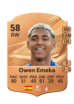 Owen Emeka 58 RW