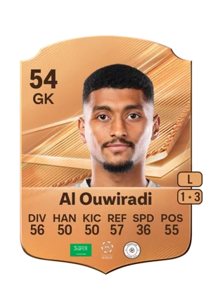 Al Ouwiradi 54 GK