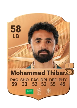 Mohammed Thiban 58 LB