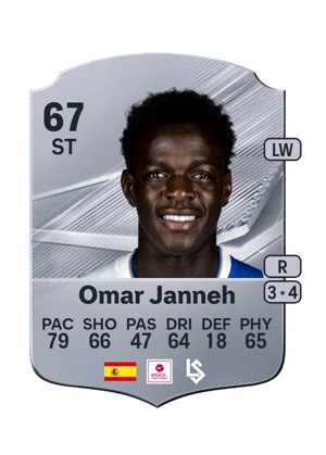 Omar Janneh 67 ST