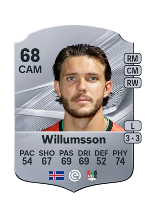 Willumsson 68 CAM
