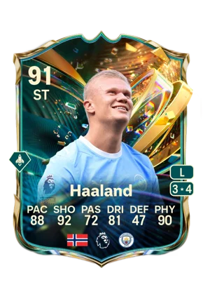 Haaland 91 ST