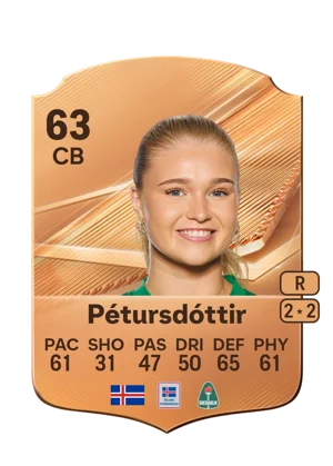 Pétursdóttir 63 CB