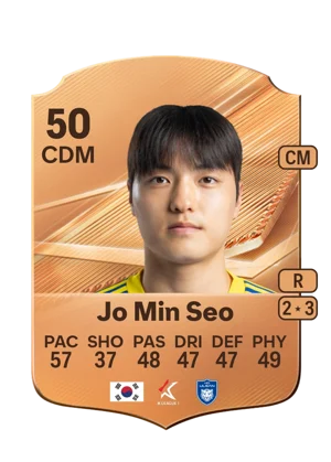Jo Min Seo 50 CDM