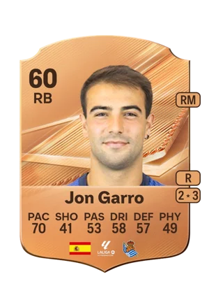 Jon Garro 60 RB