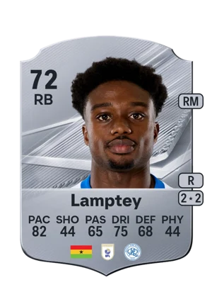 Lamptey 72 RB