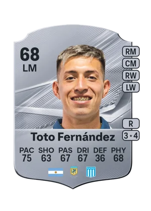 Toto Fernández 68 LM
