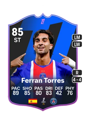 Ferran Torres 85 ST