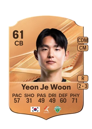Yeon Je Woon 61 CB